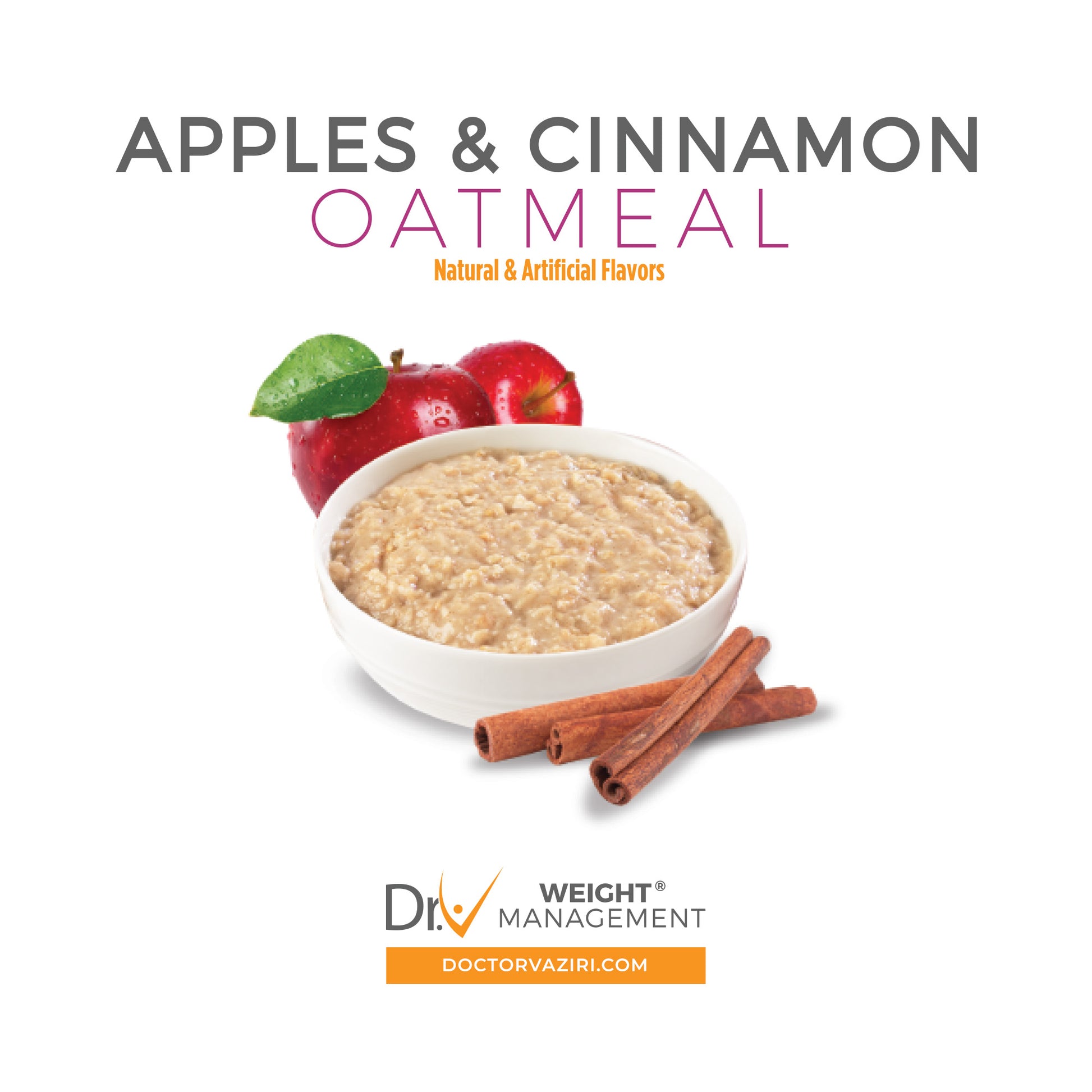 Apples & Cinnamon Oatmeal