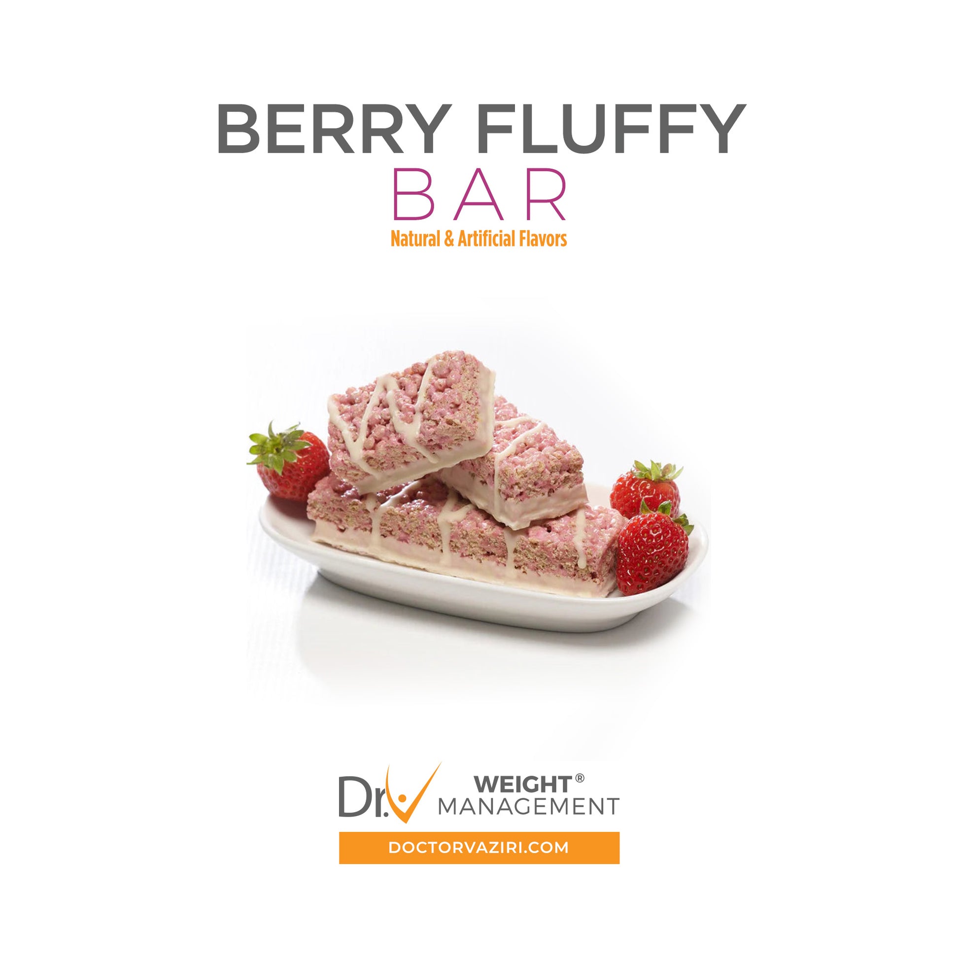 Berry Fluffy Bar