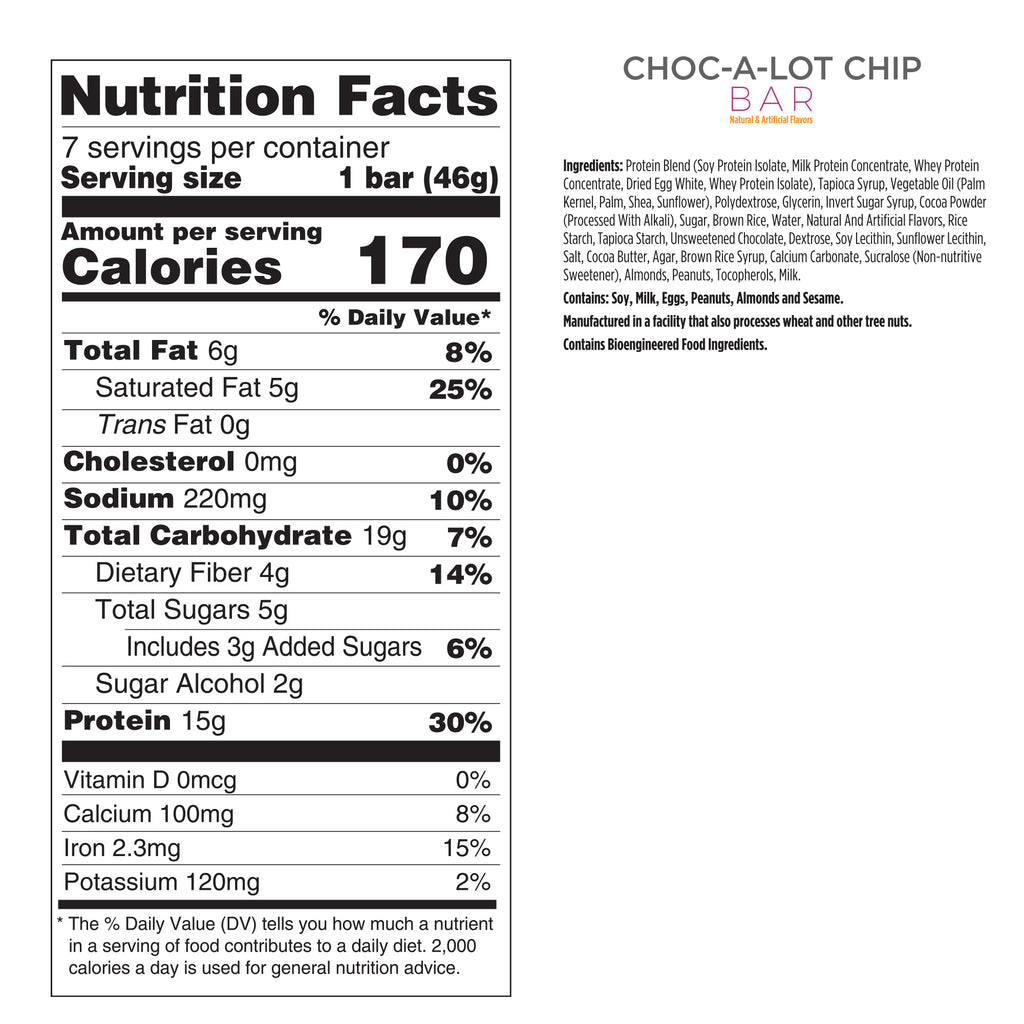 Choc-A-Lot Chip Bar
