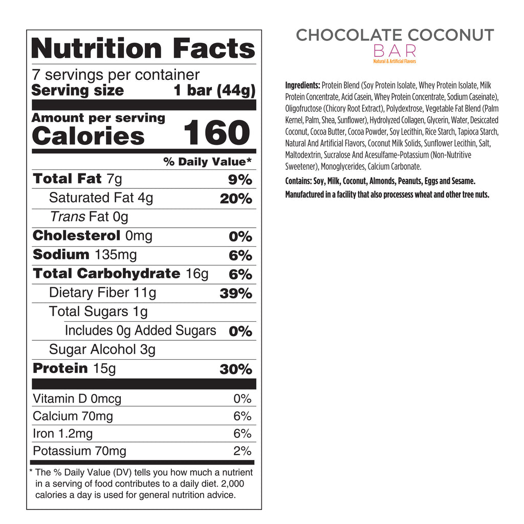 Chocolate Coconut Bar