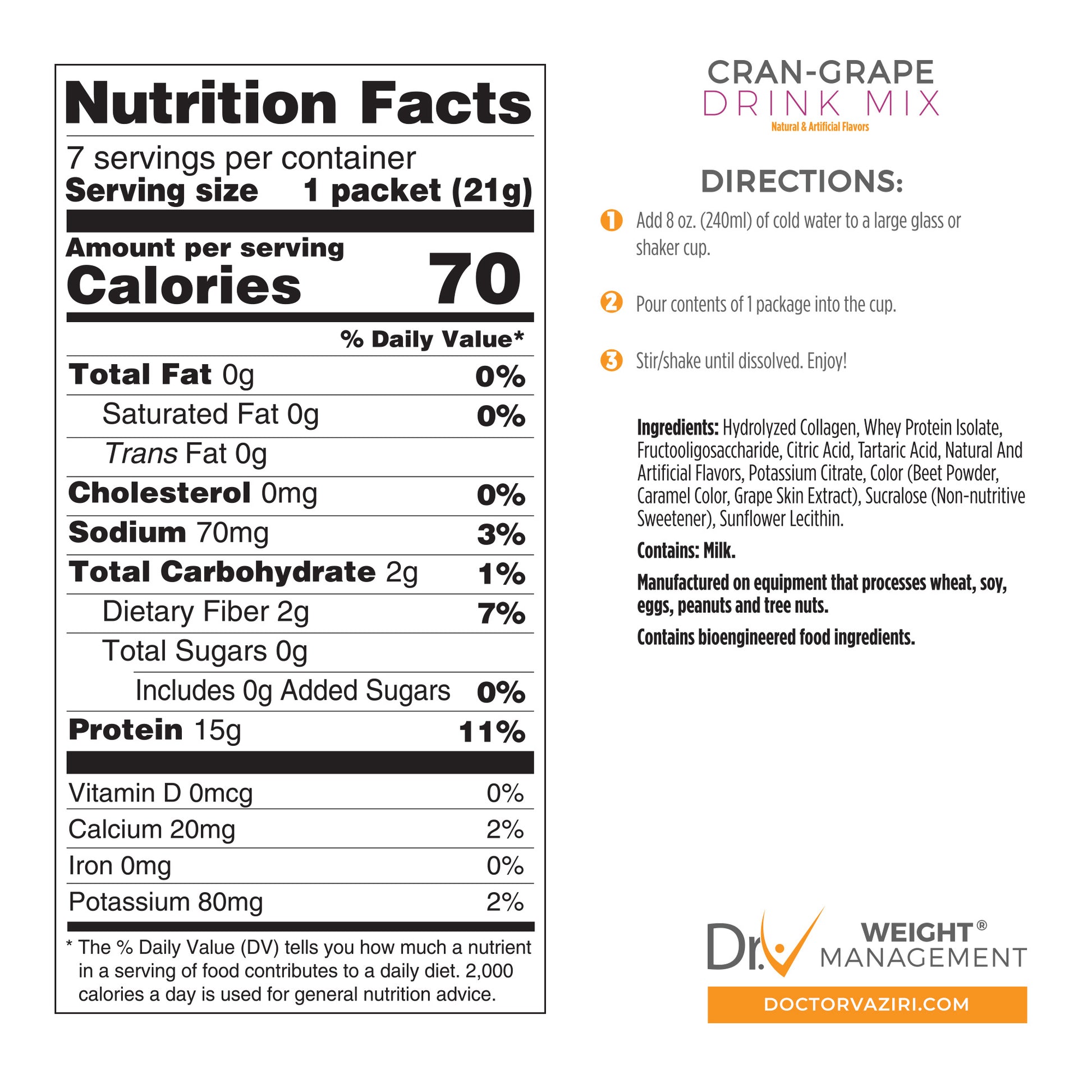 Cran-Grape Drink Mix