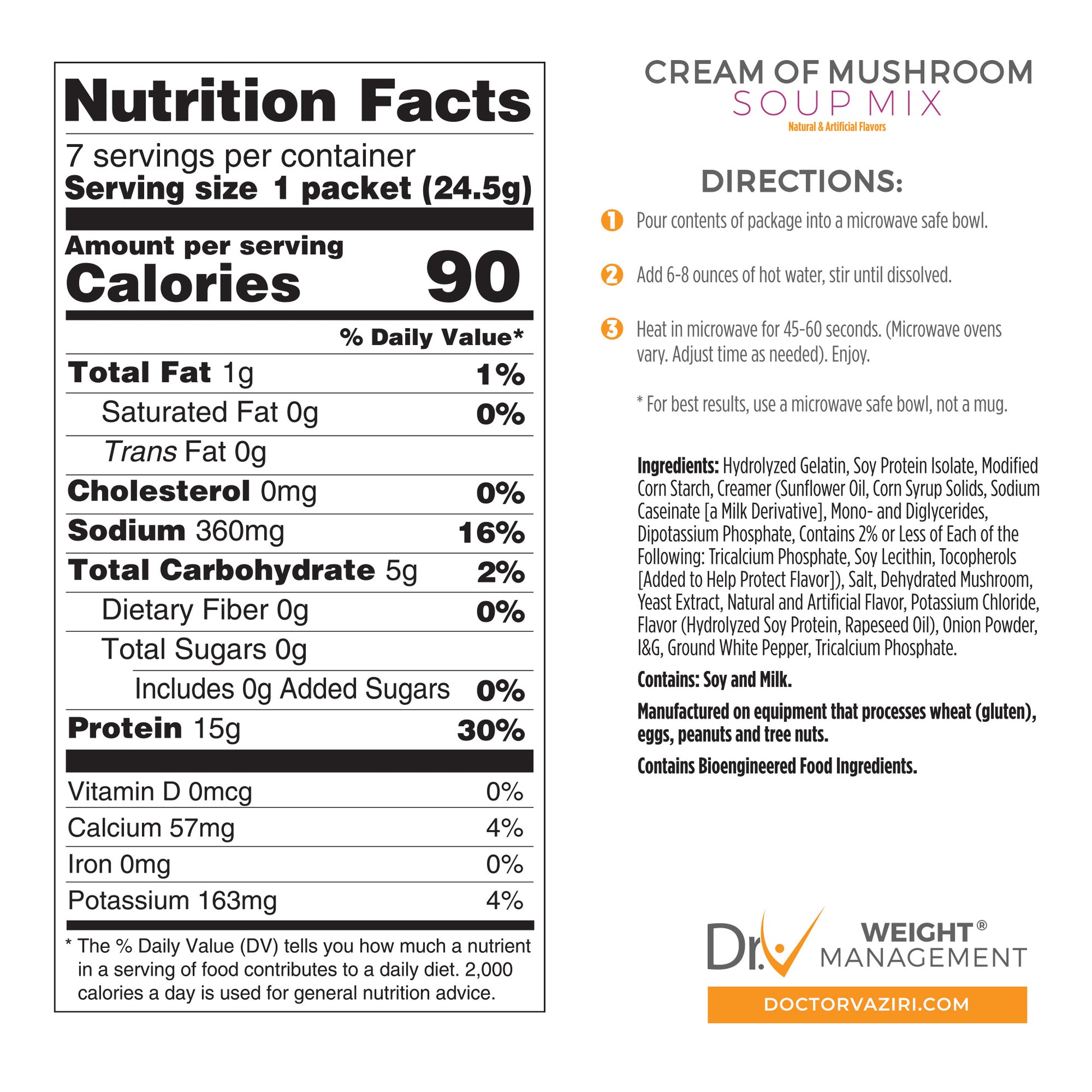 Cream of Mushroom Soup Mix