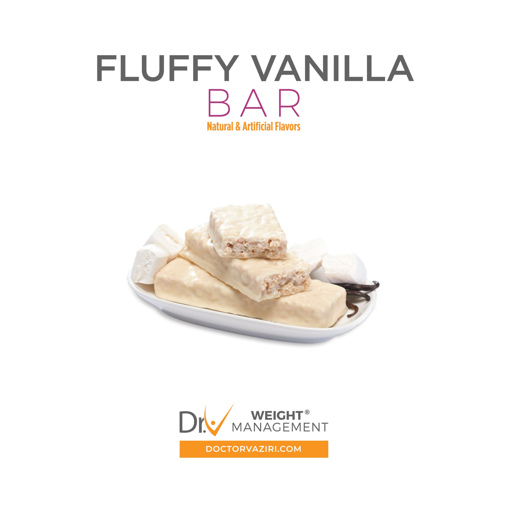 Fluffy Vanilla Bar