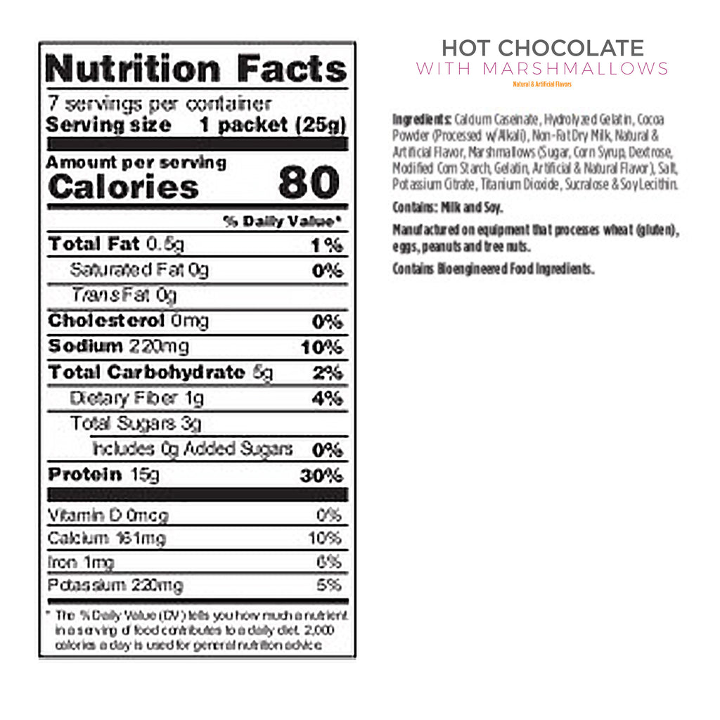 Hot Chocolate with Marshmallows Mix