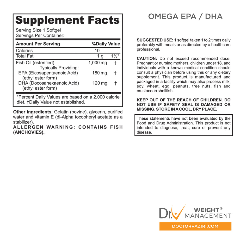 Omega EPA/DHA