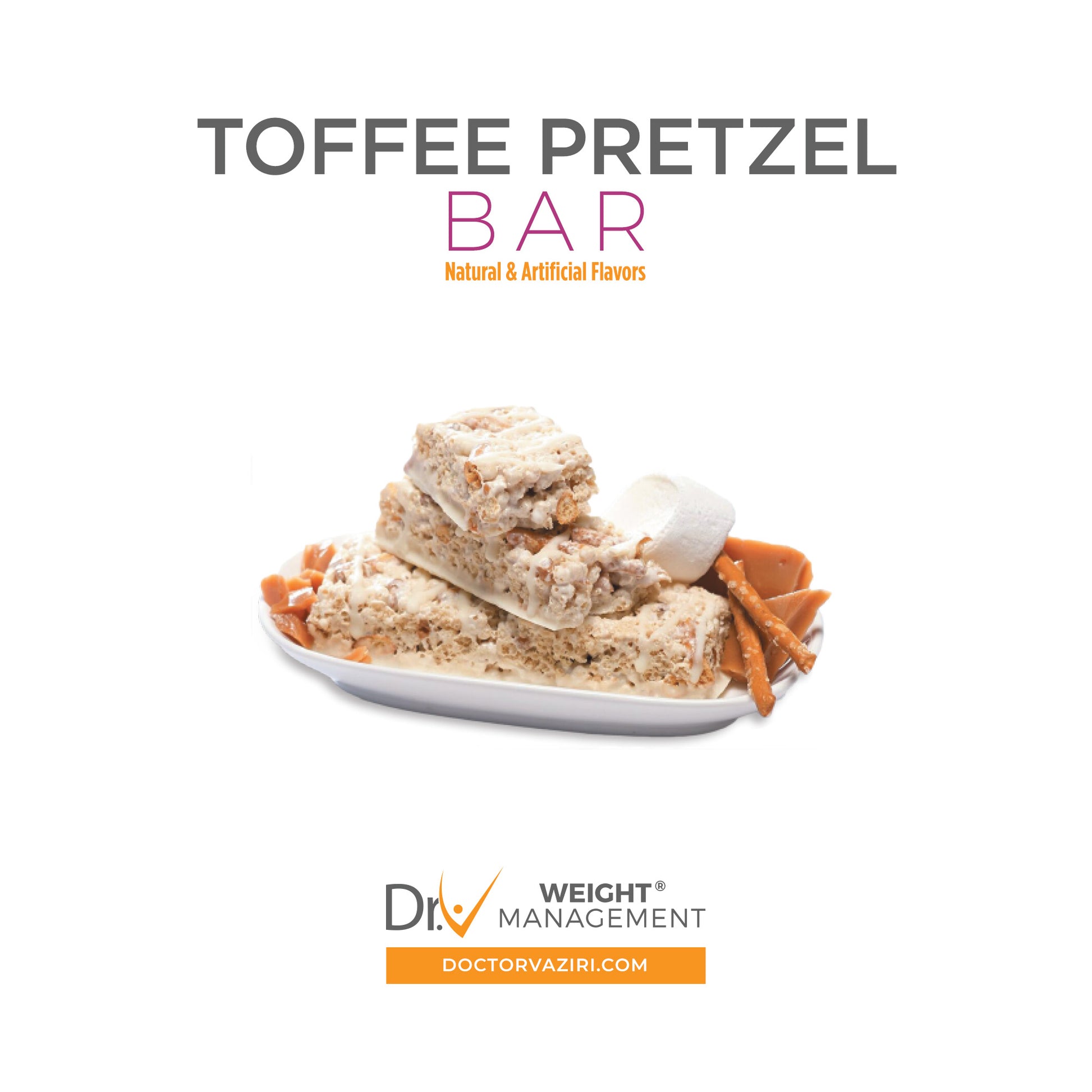 Toffee Pretzel Bar